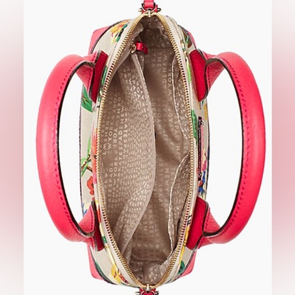 Kate Spade 2pc Southport Avenue Floral Bag & Wallet SET, Pink/Multi Color - Picture 3 of 5